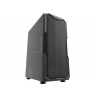 darkFlash Aquarius Mesh black ATX case without fans 3x USB-A transparent side without PSU