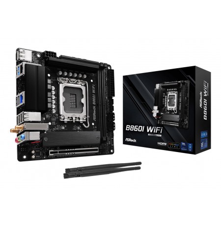 Asrock B860I WiFi Intel B860 LGA 1851 (Socket V1) mini ITX