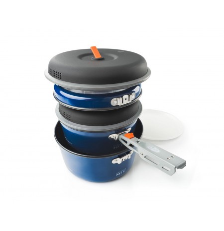 GSI Outdoors 44232 Set 5 L Black, Blue, Grey