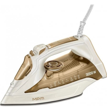 MPM MZE-31 Steam iron 3500 W Blue, Black