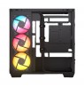 Corsair 2800X RS-R ARGB Panoramic Micro-ATX Case, Black