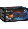 PC Speakers 2.0 DEFENDER J3 2.0 6W LED USB black
