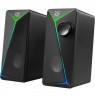 PC Speakers 2.0 DEFENDER J5 2.0 6W LED USB black
