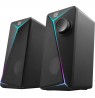 PC Speakers 2.0 DEFENDER J5 2.0 6W LED USB black
