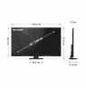 Sharp 65JT8265E 65" (164cm) 4K Ultra HD QLED MiniLED Google TV | Sharp
