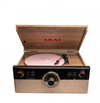 AKAI ATT-300CC turntable with CD and cassette player