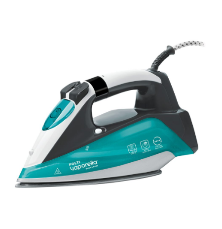 Polti Iron PLEU0253 Vaporella Quick & Slide QS220 Steam Iron 2400 W Water tank capacity 350 ml Continuous steam 40 g