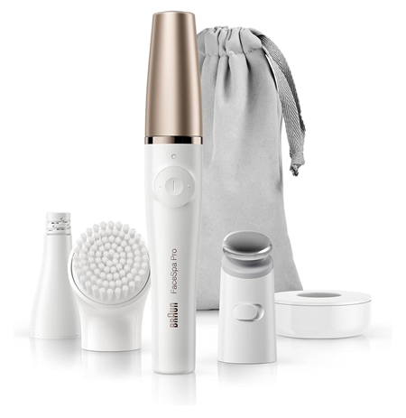 Braun | 3-in-1 Facial Epilation | FaceSpa Pro SE911 | Operating time (max) 90 min | Number of power levels 1 | Wet & Dry | White