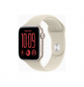 Apple Watch SE 3 GPS + Cellular 44mm Starlight Aluminium Case with Sand Sport Band - S/M | Apple