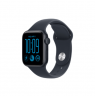 Apple Watch SE 3 GPS 40mm Midnight Aluminium Case with Navy Blue Sport Band - M/L | Apple