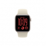 Apple Watch SE 3 GPS 40mm Starlight Aluminium Case with Sand Sport Band - S/M | Apple