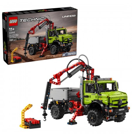 LEGO TECHNIC 42242 Mercedes-Benz Unimog U 5023 with Crane