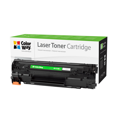 ColorWay Econom Toner Cartridge, Black, Canon 737, HP CF283X