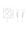 M VESA Wallmount Tilt 75 100 200
