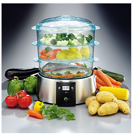 Gastroback Steamer 42510 Stainless Steel, 650 W, 9 L