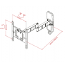 M VESA Flexarm Tilt & Turn III Small