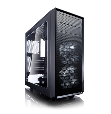 Fractal Design Focus G Black Window Black, Middle Tower, Power supply included No