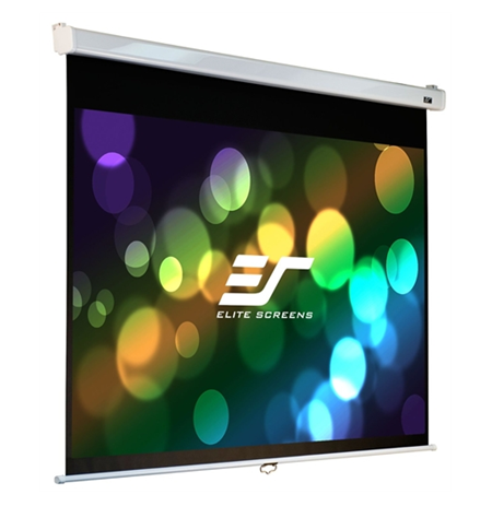 Elite Screens Manual Series M113NWS1 Diagonal 113 ", 1:1, Viewable screen width (W) 203 cm, White
