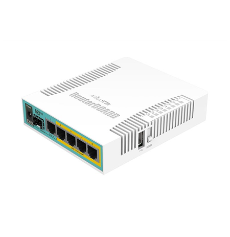 MikroTik RB960PGS Router 1000 Mbit/s, Ethernet LAN (RJ-45) ports 5, USB ports quantity 1