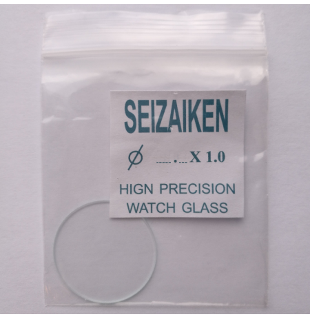 27.5X1,0mm Mineralinis. Laikrodžio stikliukas