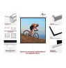 ART manual display semi-automat 4:3 100'' 203x152cm MS-100 4:3