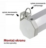 ART manual display semi-automat 4:3 100'' 203x152cm MS-100 4:3