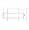 Sunne Wall, Flat, 70 ", Black