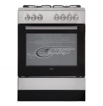 Kitchen Beko FSE62120DX (Gas cooktop, Electric)