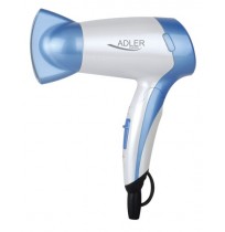 Adler | Hair Dryer | AD 2222 | 1200 W | Number of temperature settings 1 | White/blue