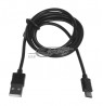 Cable IBOX USB TYP-C, 2A 1M IKUMTC (USB 2.0 type A M - Micro USB type B M, 1m, black color)
