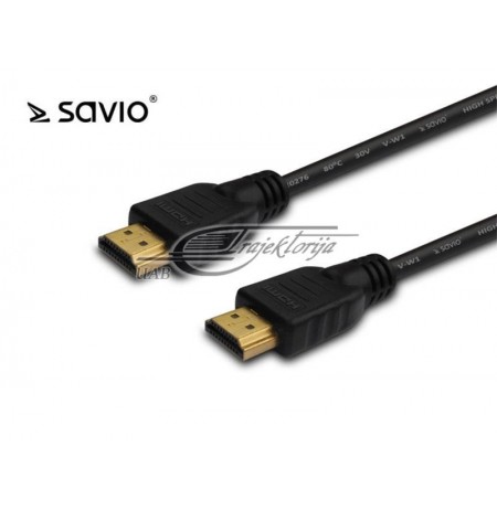 SAVIO HDMI CABLE 2M V1,4 3D A MALE- A MALE CL-05