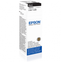 EPSON T6641 BLACK INK BOTTLE 70ML