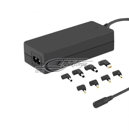 QOLTEC UNIVERSAL POWER ADAPTER 65W | 8 PLUGINS | +