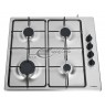 Gas cooktop BOSCH  PBP6B5B80 (4 fields, silver color)