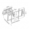 Sunne Wall Mount, 60-100-EA, Maximum weight (capacity) 80 kg, Black