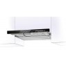 Cooker hood telescopic AKPO WK-7 LIGHT GLASS 60 INOX CZARNY (265,5 m3/h, 600mm, inox color)