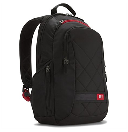 Case Logic DLBP114K Fits up to size 14.1 ", Black, Backpack, Polyester