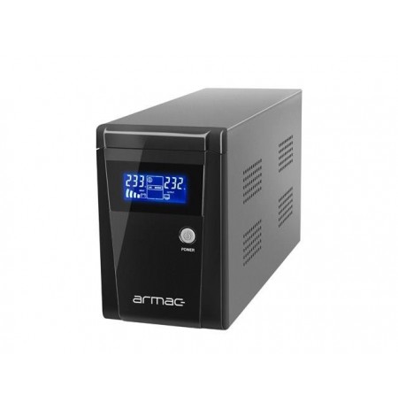 Armac UPS OFFICE Line-Interactive 1000E LCD 3x 230V PL OUT, USB