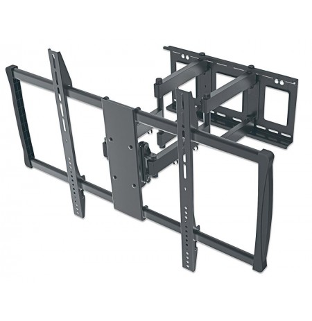 Manhattan sieninis laikiklis TV LCD/LED/PDP 60-100'' 80kg VESA pasukamas juodas
