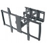 MANHATTAN Universal LCD Full-Motion Large-Screen Wall Mount 60 to 100Inch Flat-Panel or Curved TV up to 80kg Tilt Swivel and Lev