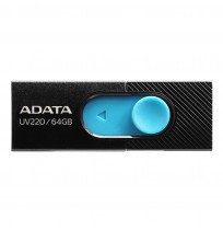ADATA | USB Flash Drive | UV220 | 64 GB | USB 2.0 | Black/Blue