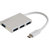 SANDBERG USB-C to 4 xUSB 3.0 Pocket Hub