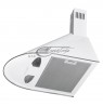 Extractor hood AKPO WK-5 RONDO TURBO 50 WHITE