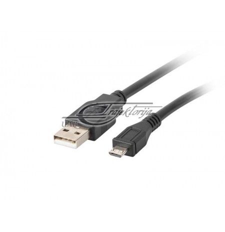 LANBERG USB 2.0 CABLE MICRO AM-MBM5P 1.8M, BLACK