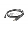 LANBERG USB 2.0 CABLE MICRO AM-MBM5P 1.8M, BLACK