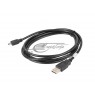 LANBERG USB 2.0 CABLE MINI AM-BM5P 1.8M, BLACK