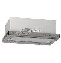 Cooker hood telescopic AKPO WK-7 LIGHT 60 INOX (265,5 m3/h, 600mm, inox color)