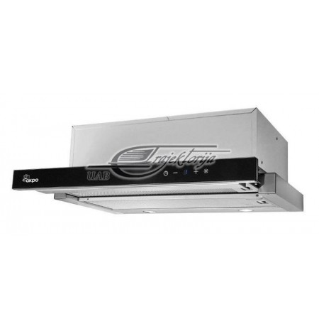 Extractor hood  AKPO WK-7 LIGHT GLASS 60 INOX BLACK