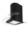 Cooker hood chimney AKPO WK-4 LARGO ECO 50 CZARNY (399,1 m3/h, 500mm, black color)