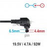 AKYGA LAPTOP ADAPTER 19.5V 4.7A 6.5*4.4 P AK-ND-20